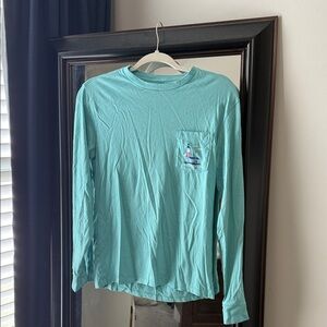 Vineyard Vines Seafoam Long Sleeve Tee